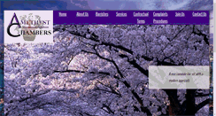 Desktop Screenshot of amethystchambers.com